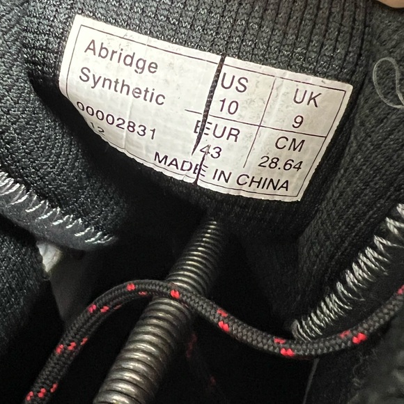 Polo Ralph Lauren RLX Abridge Nylon Boots Red Black Men’s Size 10 RARE NWOB - Picture 7 of 9